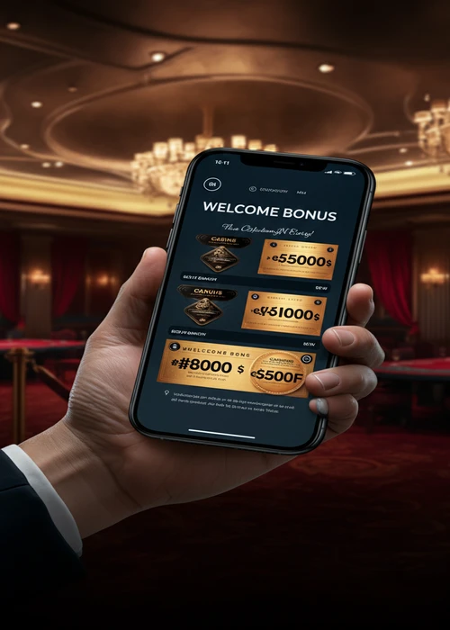 Image d'un banner promotionnel vibrant de NV Casino présentant le bonus de bienvenue total de 2000€ et 225 tours gratuits pour les nouveaux joueurs.